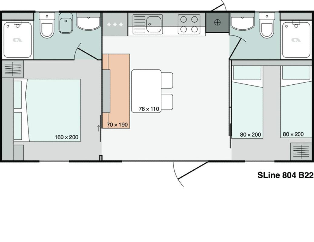 Mobile Homes Dololego - Drage บาชกาโวดา ภายนอก รูปภาพ