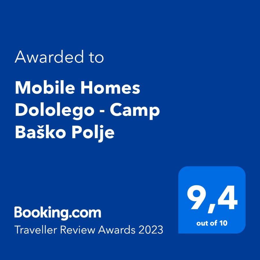 Mobile Homes Dololego - Camp Basko Polje บาชกาโวดา ภายนอก รูปภาพ
